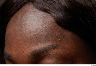  Photos Saquita Lindsey HD Face skin references eyebrow forehead skin pores skin texture 0003.jpg